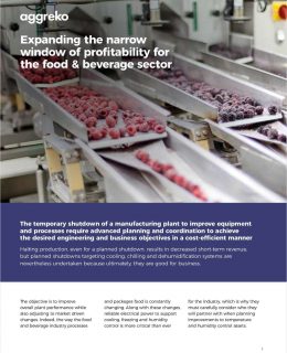 Expanding the narrow window of profitability for the Food & Beverage sector