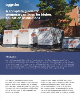 A Complete Guide to Temporary Utilities for Higher Education Institutions