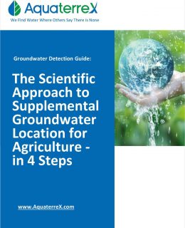 The Scientific Approach to Supplemental Groundwater Location for Agriculture - in 4 Steps