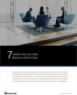 7 Reasons Why You Need BlackLine Smart Close