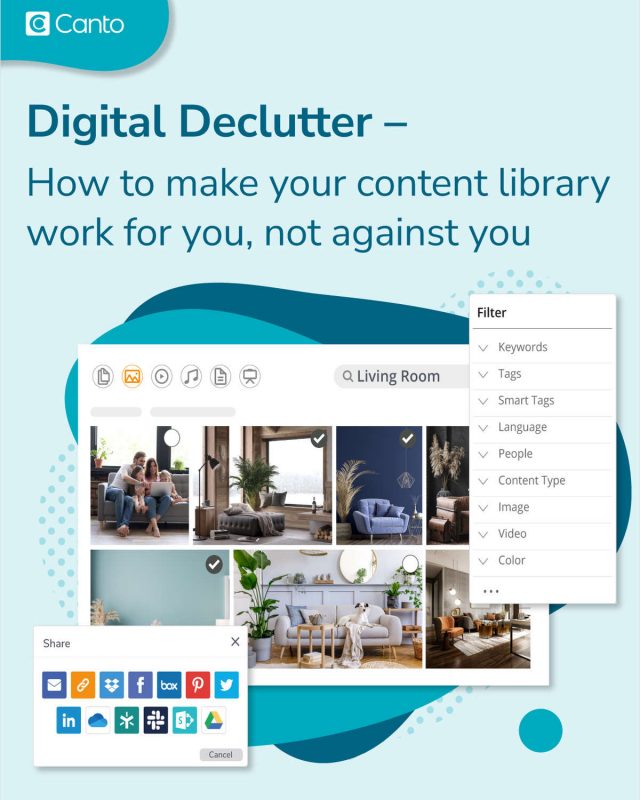 Digital Declutter -- How To Set Up A Content Library That Helps You Succeed
