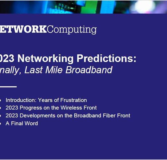 2023 Networking Predictions