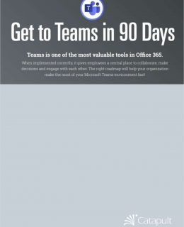 Get to Teams in 90 Days