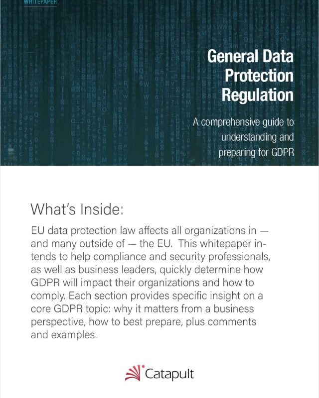 A Comprehensive Guide to GDPR