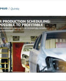 Master Production Scheduling: From Possible to Profitable
