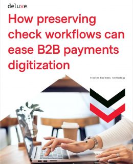 How preserving check workflows can ease B2B payments digitization
