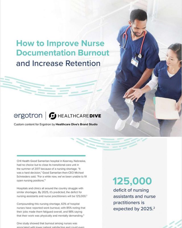 How to Improve Nurse Documentation Burnout and Increase Retention