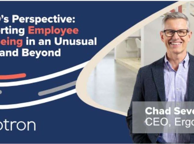 A CEO's Perspective: Supporting Employee Well-Being in an Unusual Year - and Beyond