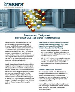 Business and IT Alignment: How Smart CIOs lead Digital Transformations