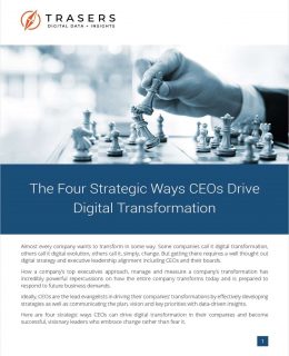 The Four Strategic Ways CEOs Drive Digital Transformation