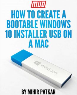 How to Create a Bootable Windows 10 Installer USB on a Mac