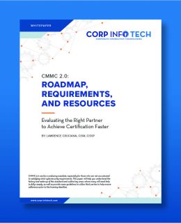 CMMC 2.0: Roadmap, Requirements and Resources