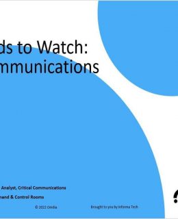 2023 Trends to Watch: Critical communications