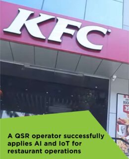 Transforming operations at over 150 KFC restaurants with AI and IoT