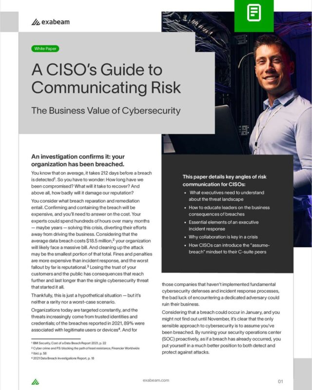 A CISO's Guide to Communicating Risk