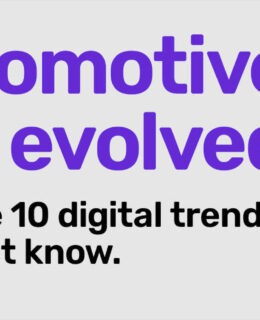 Auto leaders - here are 10 digital trends you should know to step into the future.