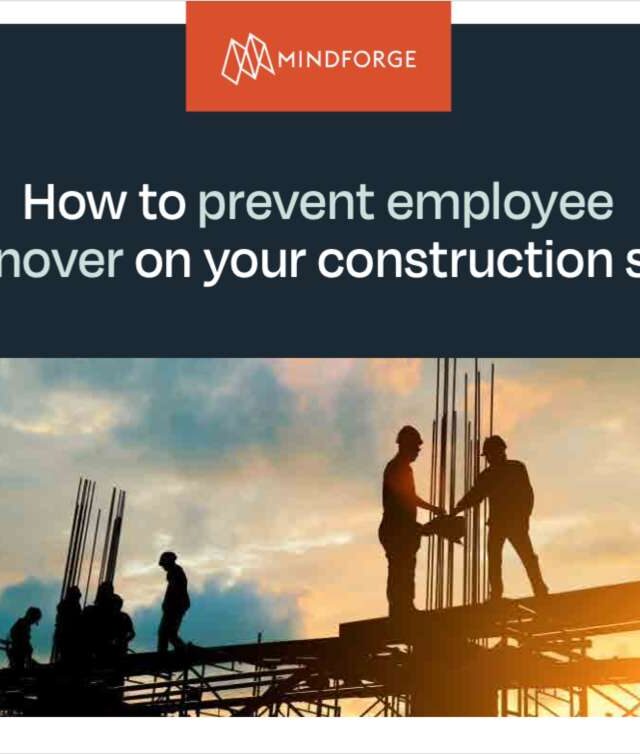 How to Prevent Employee Turnover on your Construction Site