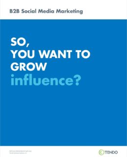 B2B Social Media Marketing: So, You Want to Grow Influence?