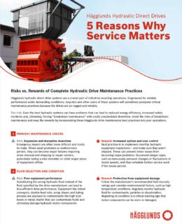 5 Reasons Why Service Matters: Risks vs. Rewards of Direct Drive Maintenance