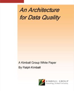 An Architecture for Data Quality