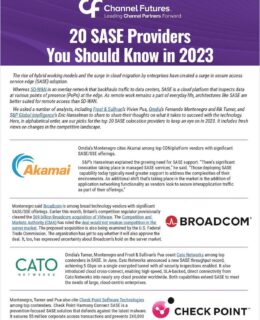 The Top 20 SASE Providers to Know in 2023