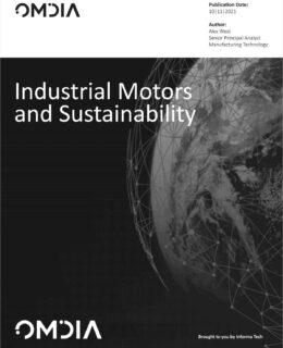 Industrial Sustainability and Motors -- Insights and Infographics