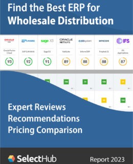 Find the Best ERP System for Wholesale Distribution 2023--Expert Analysis, Recommendations & Pricing