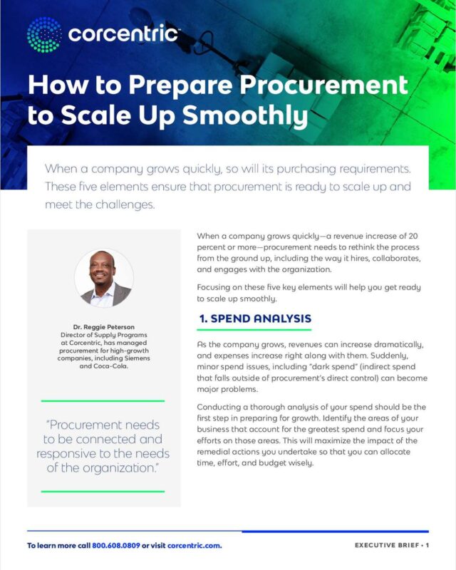 How to Prepare Procurement to Scale Up Smoothly