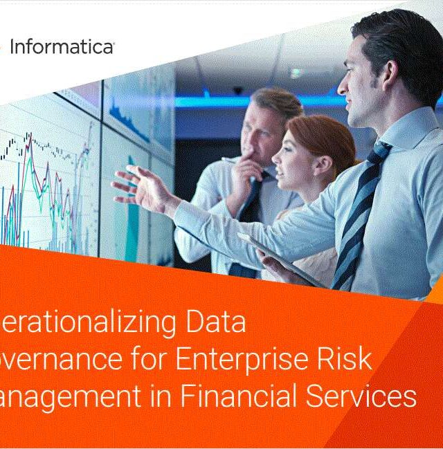 Operationalizing Data Governance for Enterprise Risk Management in Financial Services