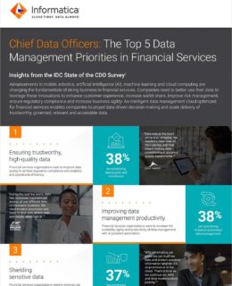 Chief Data Officers: The Top 5 Data Management Priorities in Financial Services