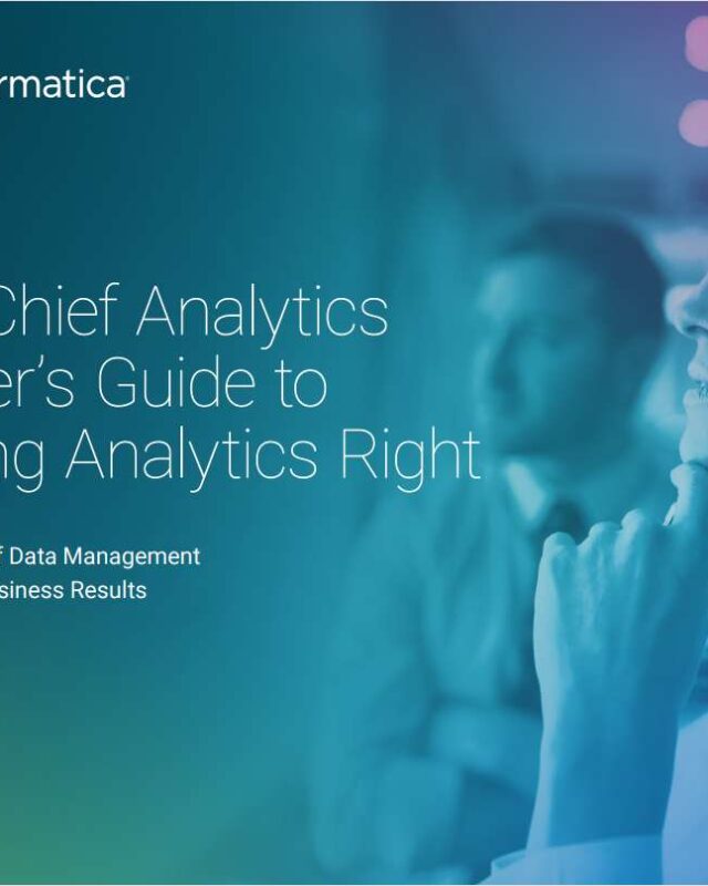 The Chief Analytics Officer's Guide to Getting Analytics Right 