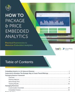 How to Price and Package Embedded Analytics