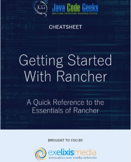 Getting Started With Rancher Cheatsheet