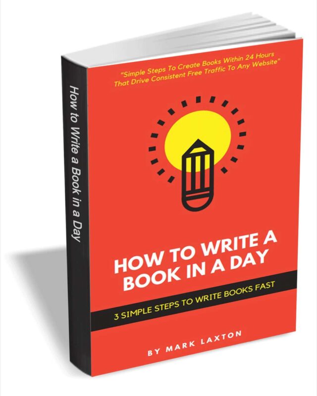 How to Write a Book in a Day - 3 Simple Steps to Write Books Fast