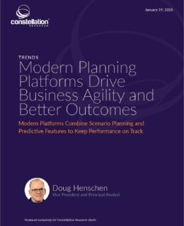 Modern Planning Platform Drive Business Agility and Better Outcomes