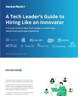 A Tech Leader's Guide to Hiring Like and Innovator