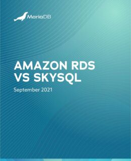 Amazon RDS vs. MariaDB SkySQL