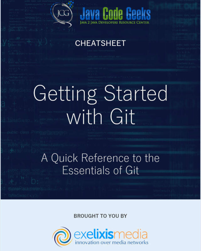 Getting Started with Git Cheatsheet