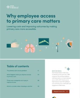 Employee Access to Primary Care Matters More Than You Think