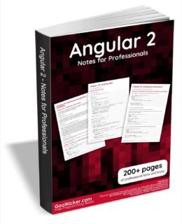 Angular 2 Notes for Professionals