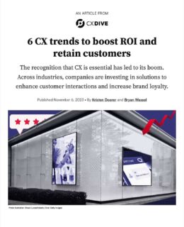 6 CX Trends to Boost ROI and Retain Customers
