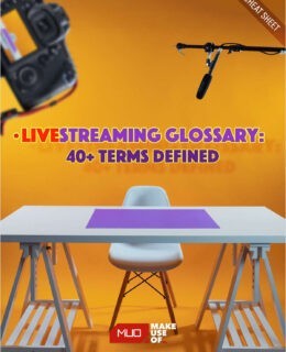 Livestreaming Glossary: 40+ Terms Defined (Free Cheat Sheet)