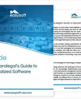 The Paralegal's Guide to Specialized Software