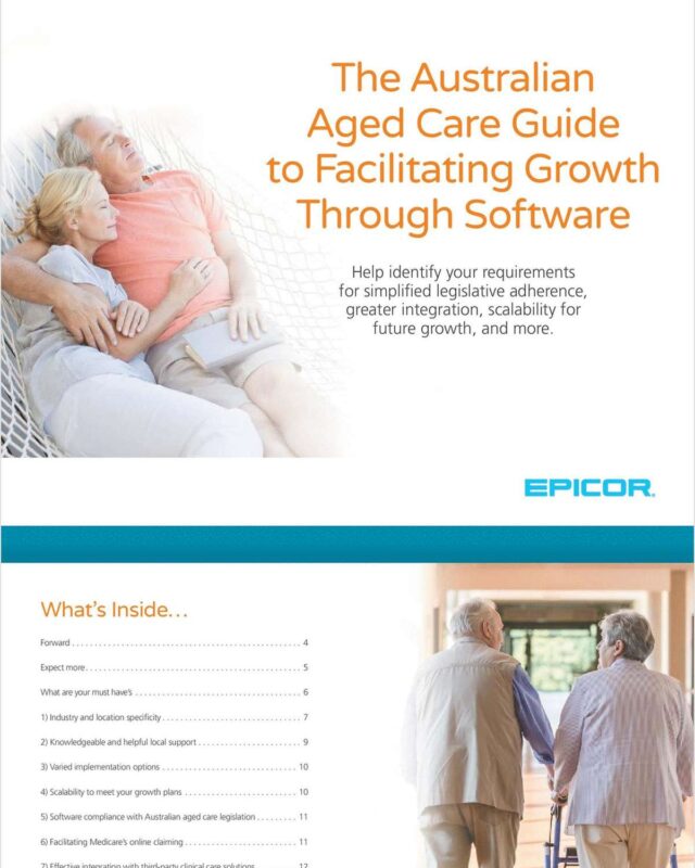The Australian Aged Care Guide to Facilitating Growth Through Software