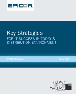 Key Strategies for IT Success in Today's Distribution Environment