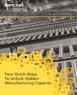 Four Quick Ways to Unlock Hidden Manufacturing Capacity