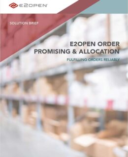 Order Promising & Allocation: Fulfilling Orders Reliably