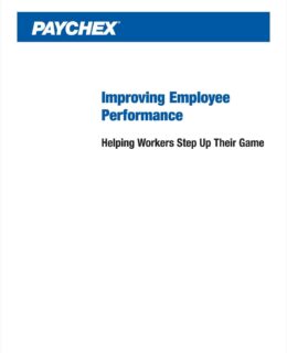 Improving Performance - Helping Employees Step Up Their Game