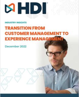 Transition From Customer Management To Experience Management