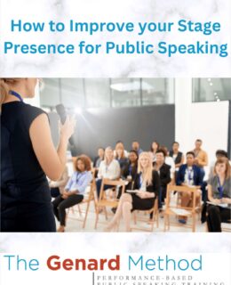 How To Improve Your Stage Presence For Public Speaking